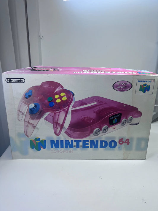 n64-5 Nintendo N64 game console, Japanese version original