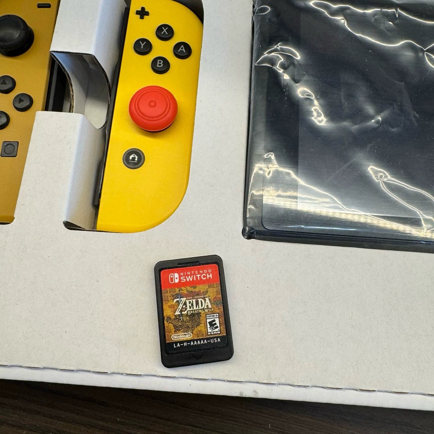 0825-game-6 Like new Pokemon switch limited edition Pokemon Bikachu game console