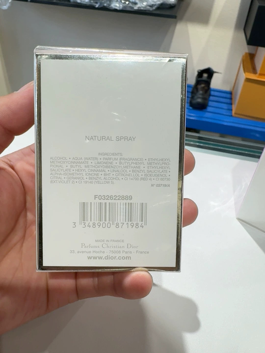 010625-9 Dior Parfum Perfume 50ml 1.7oz