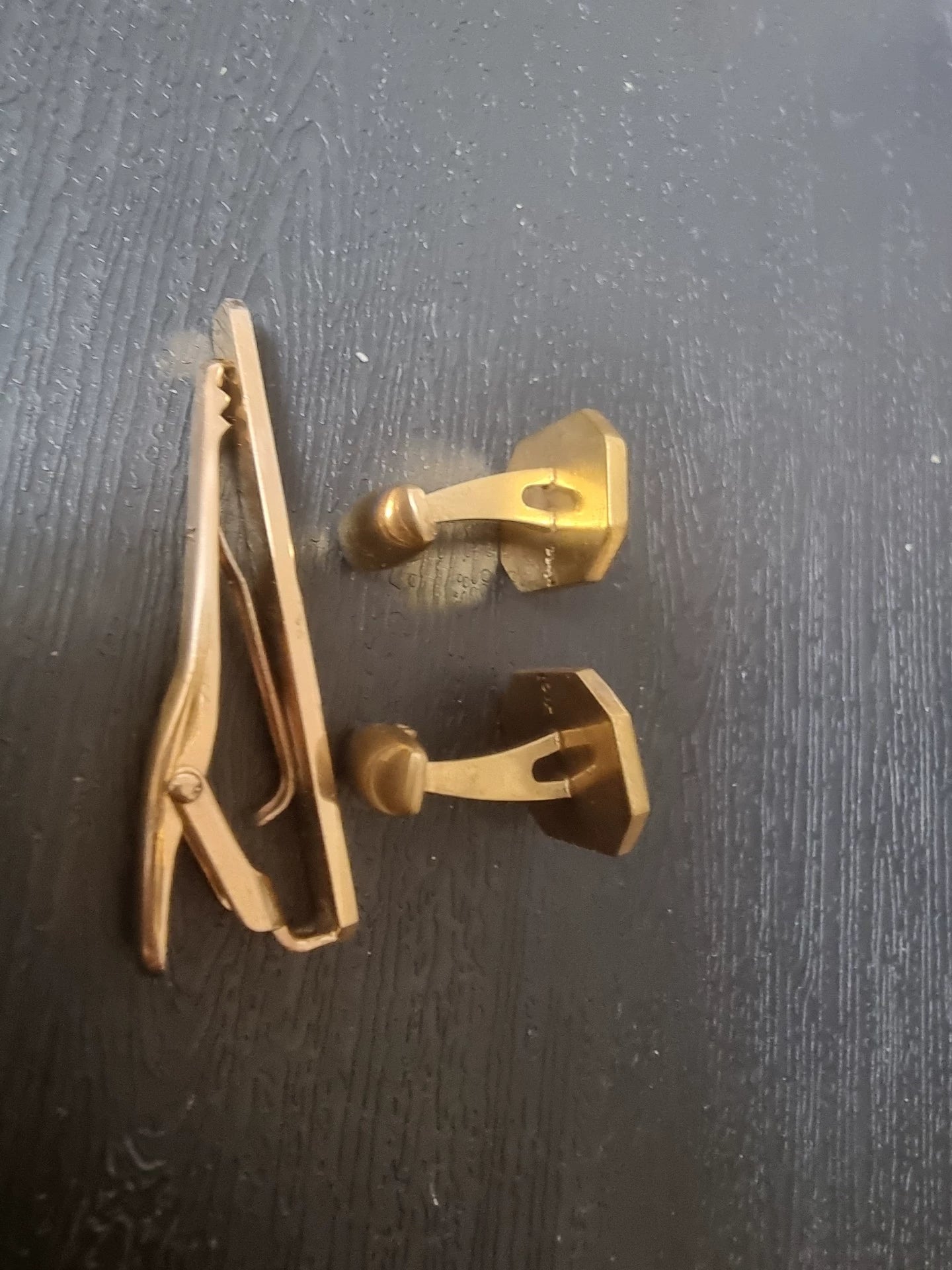 241025-78 Ysl Tie clip and button