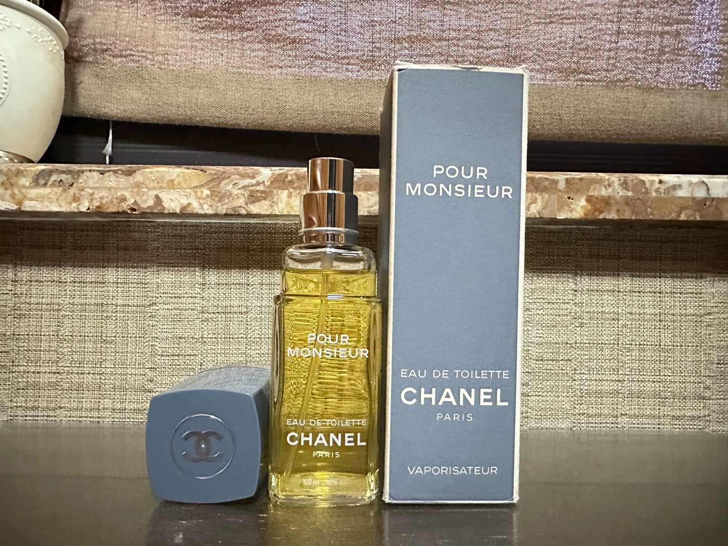 250525-15 Chanel pour monsieur Eau de Toilette EDT 100ml 3.4oz