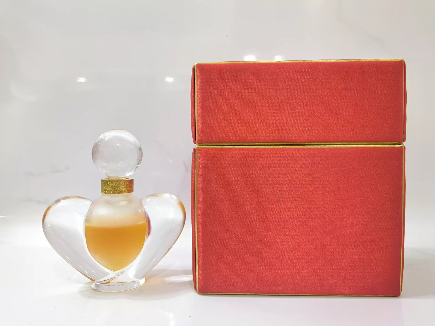 150225-18 Nina Ricci Girls' Heart 30ml 1 oz Crystal Bottle Parfum Perfume