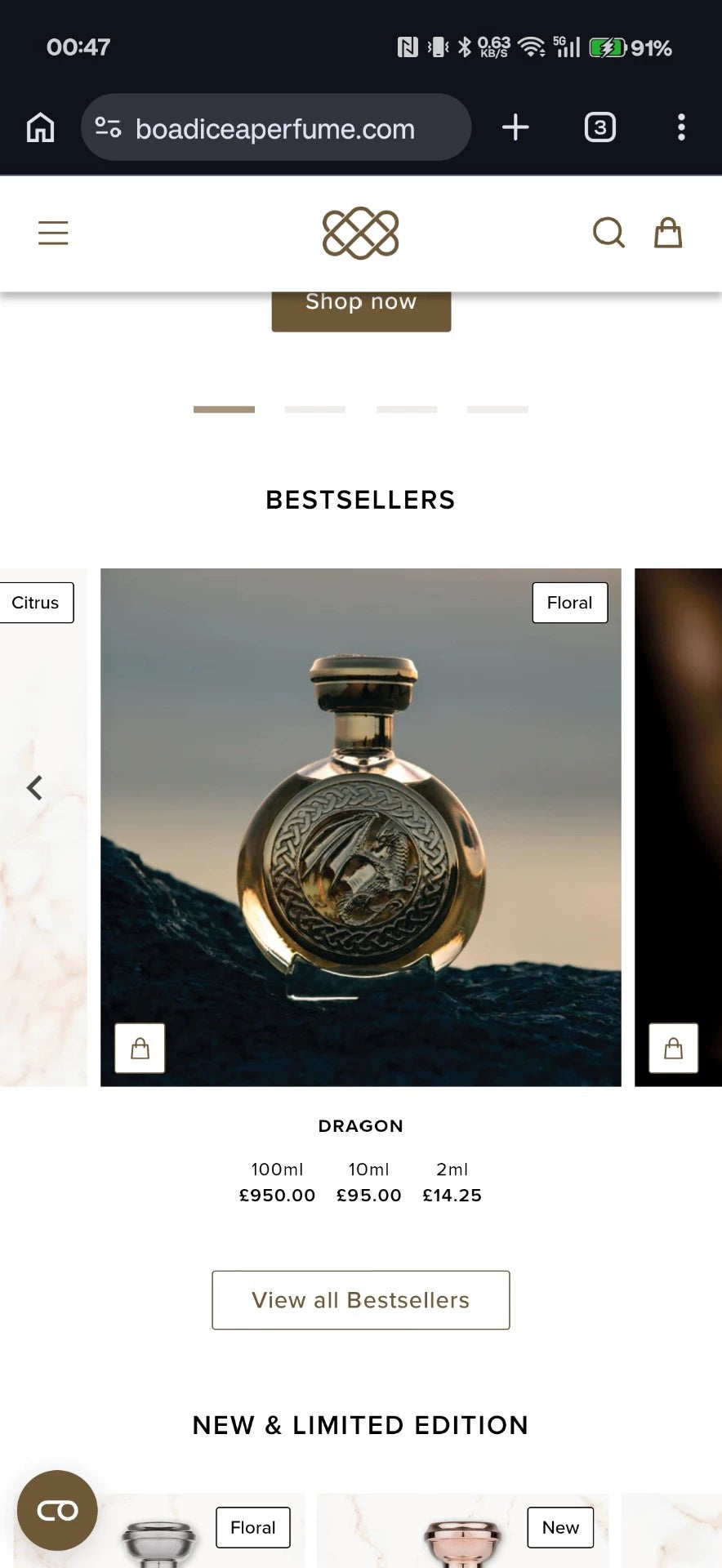 110826-231 boadicea dragon rhyme Perfume