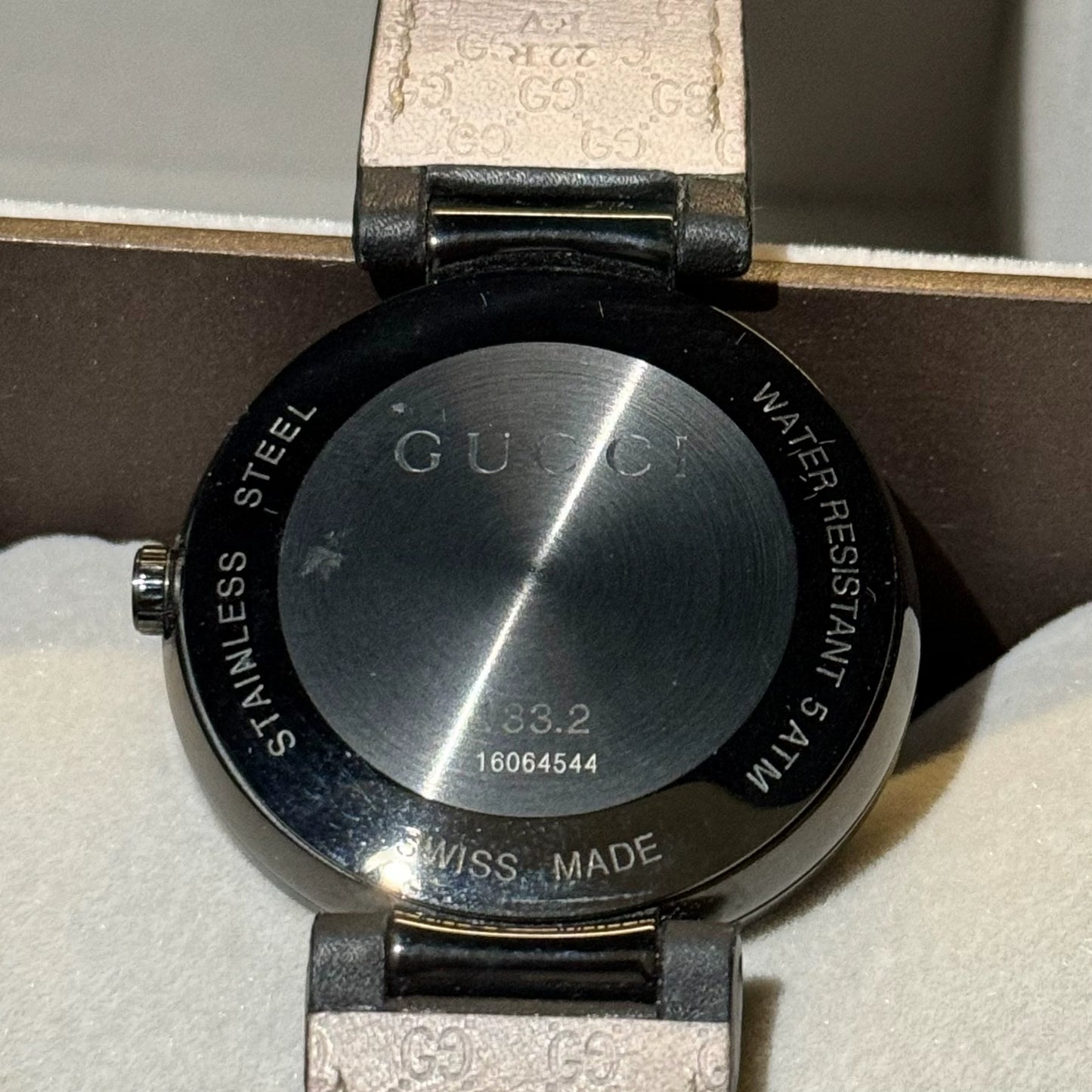 291024-94 Auth GUCCI watch card boxes Black