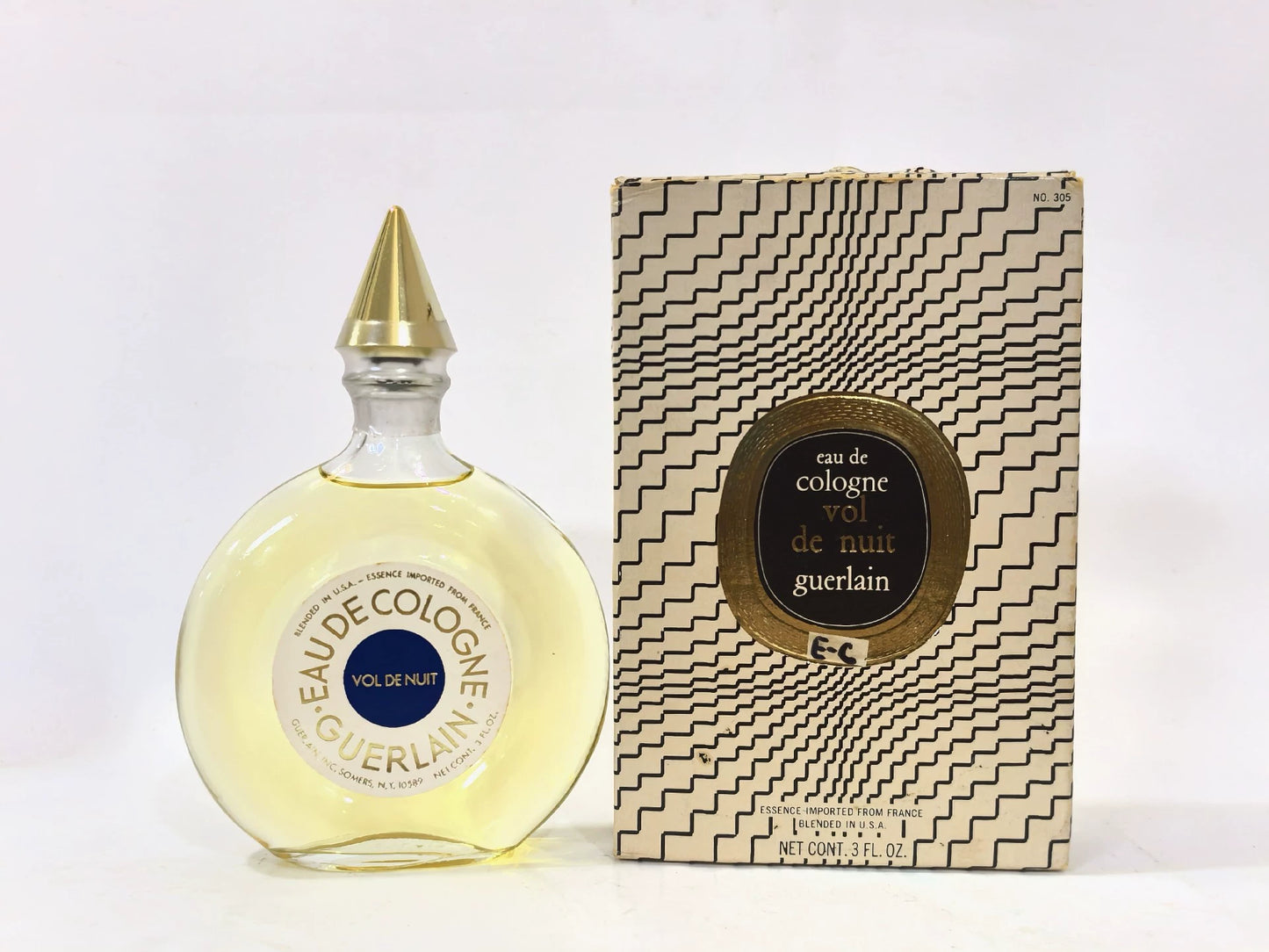 070325-91 Guerlain Vol de nuit 100ml 3.4 oz EDC eau de cologne