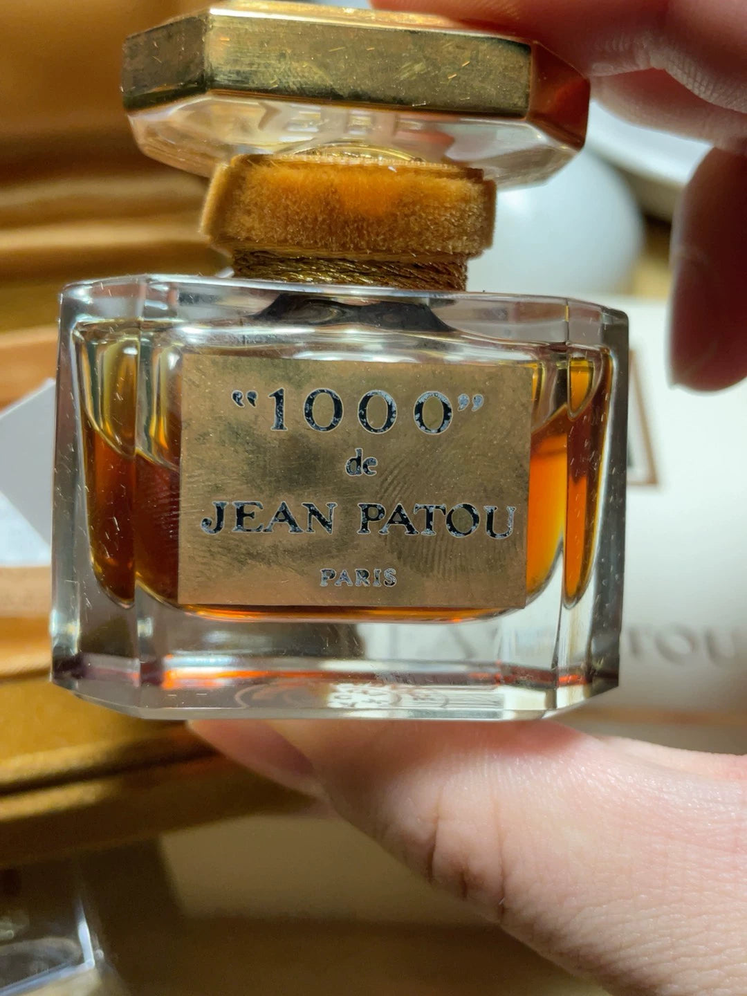 100625-65 Jean Patou 1000 15ml 0.5oz Parfum Perfume