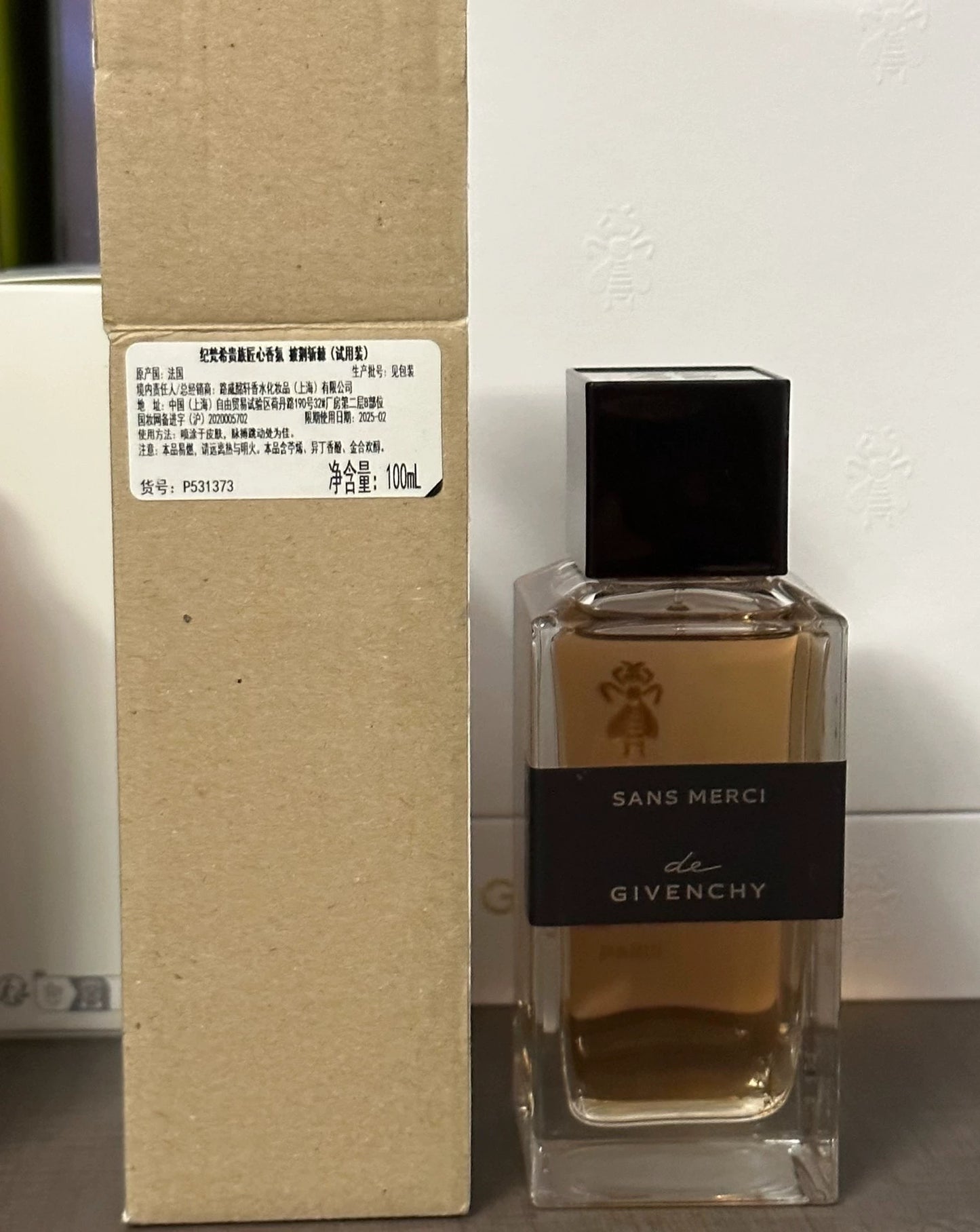 131225-99 Givenchy 100ml 3.4oz Sans Merci EDP
