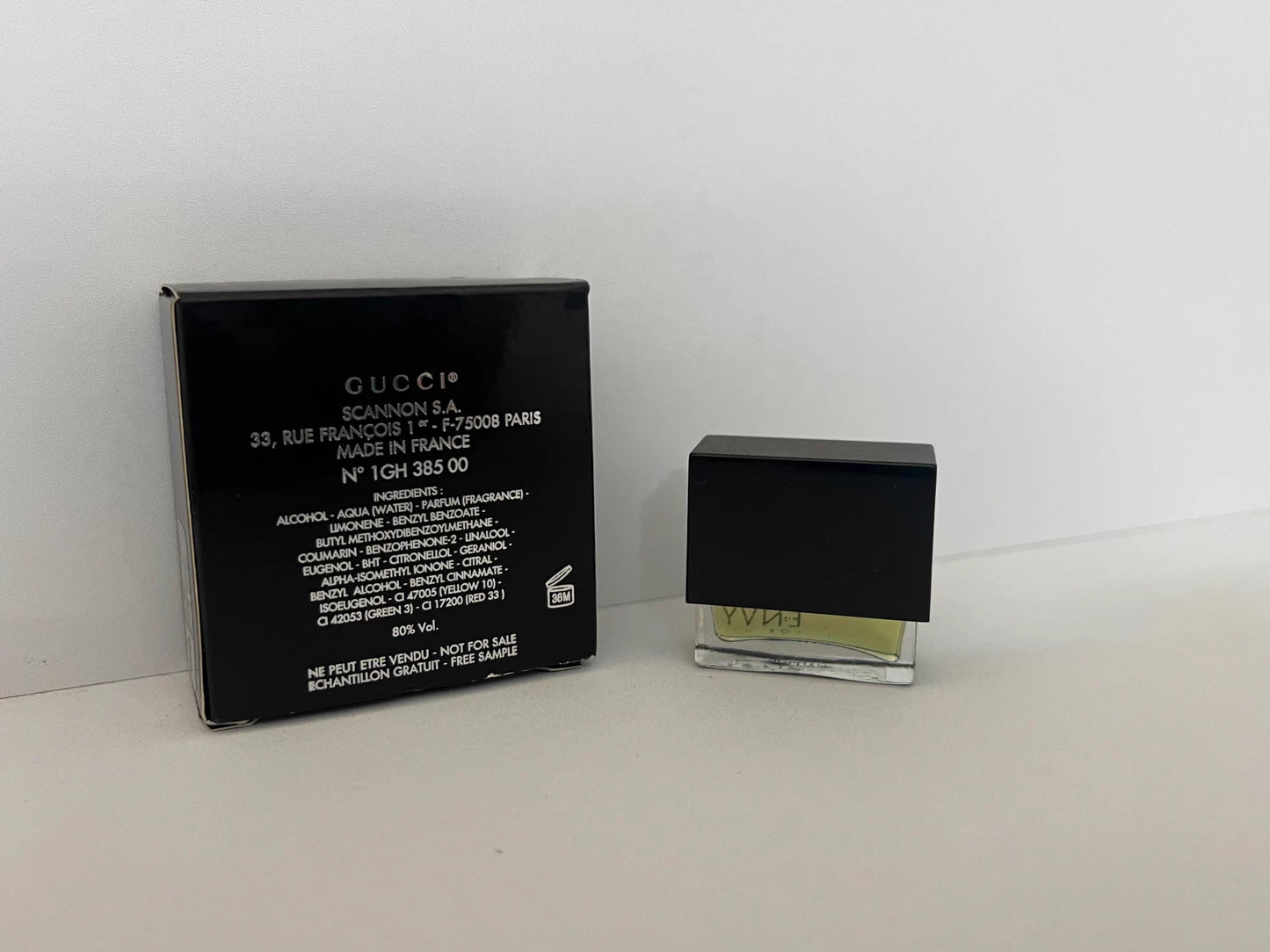 301225-8 Gucci Eau de Toilette EDT 3ml 0.1oz Miniature