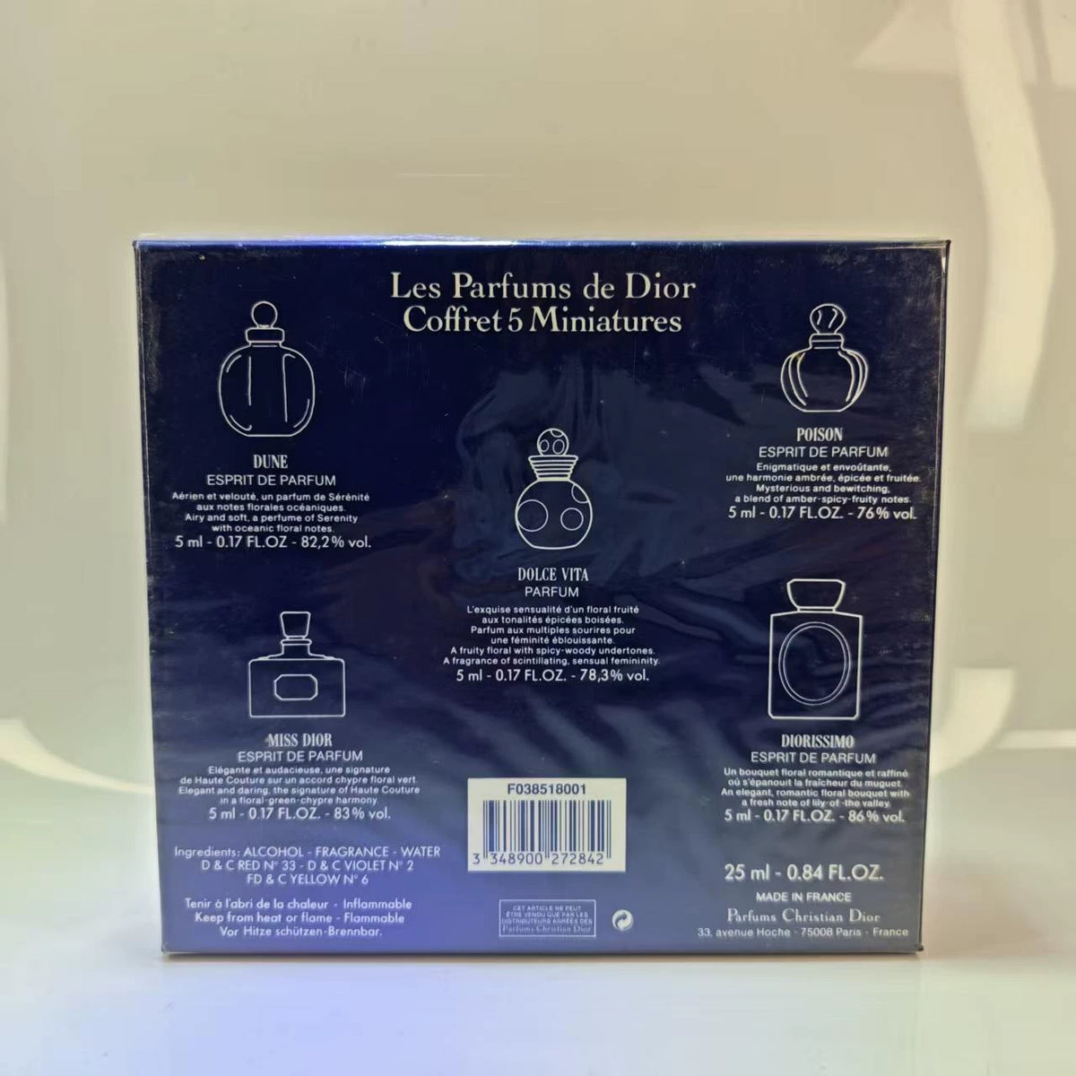 020926-481 Dior version set Perfume 5ml 0.2 oz