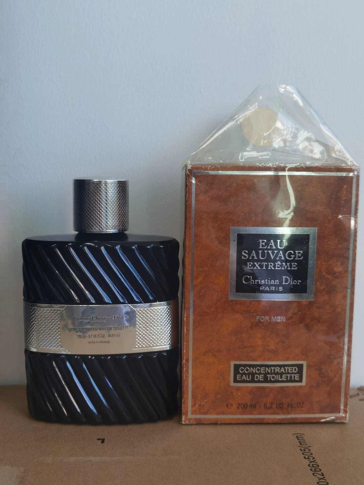 091025-2 Christian Dior Sauvage Eau de Toilette EDT 200ml 6.8oz