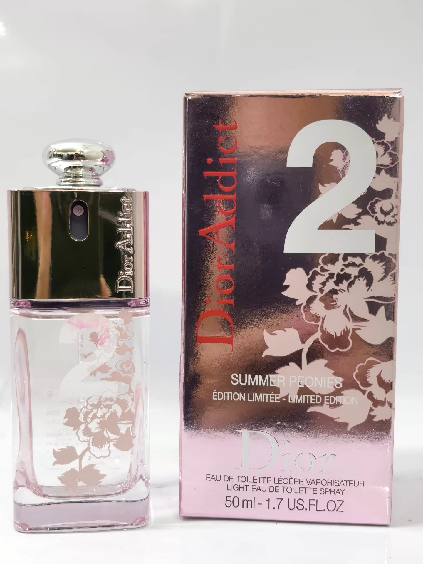 150225-15 Christian Dior Pink Charm Summer Peonies 50ml 1.7 oz Eau de Toilette EDT