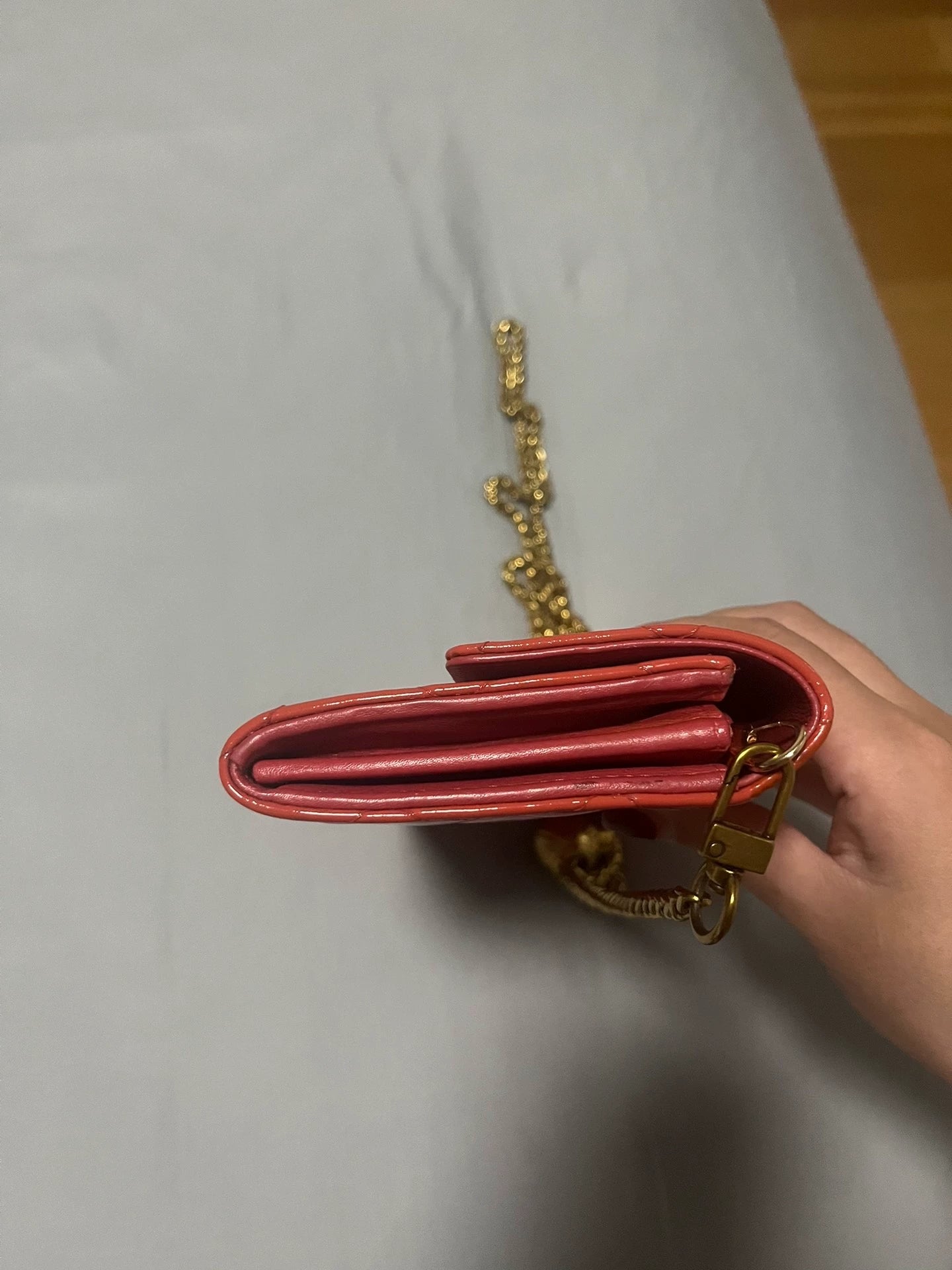 291024-37 Auth CHANEL CF CC Classic Long Flap Wallet