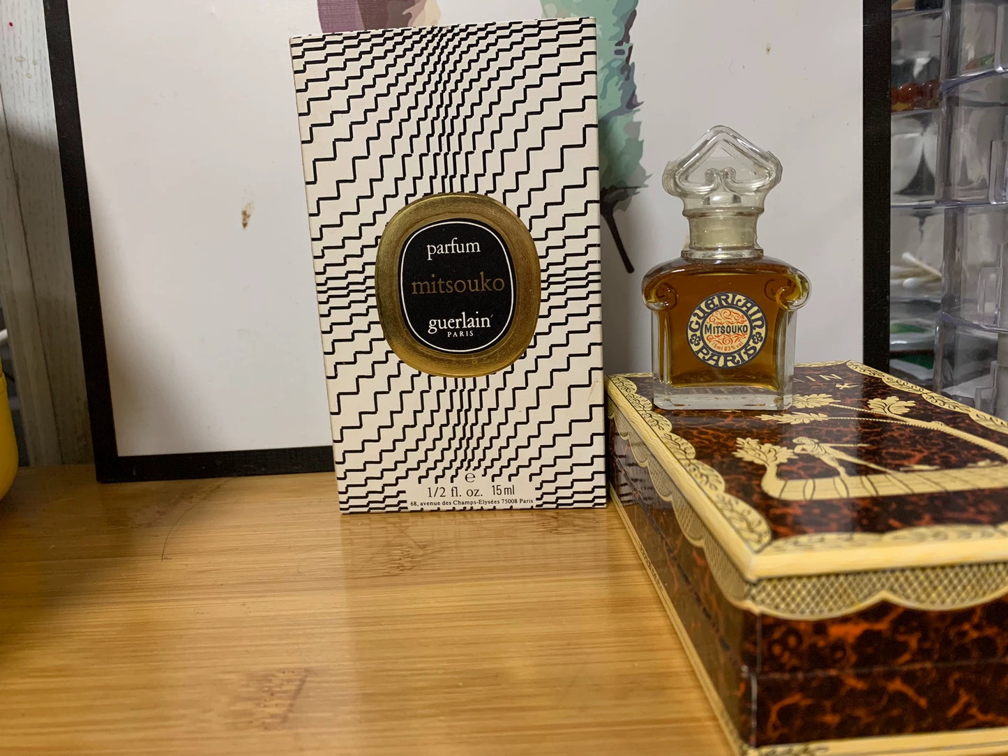 150225-95 Guerlain mitsouko 15 ml 1/2 oz Parfum Perfume
