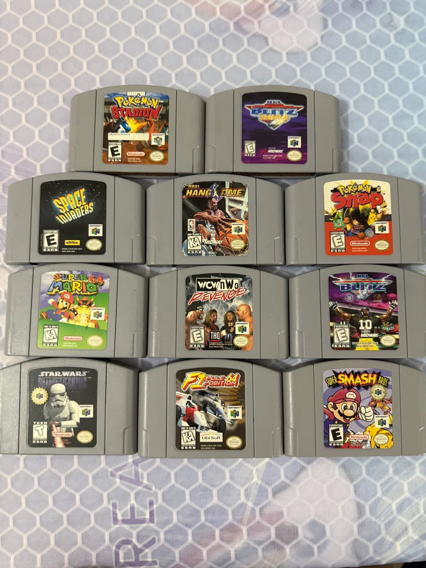 n64-1 Nintendo American version N64 game console cassette, American version, Nissan