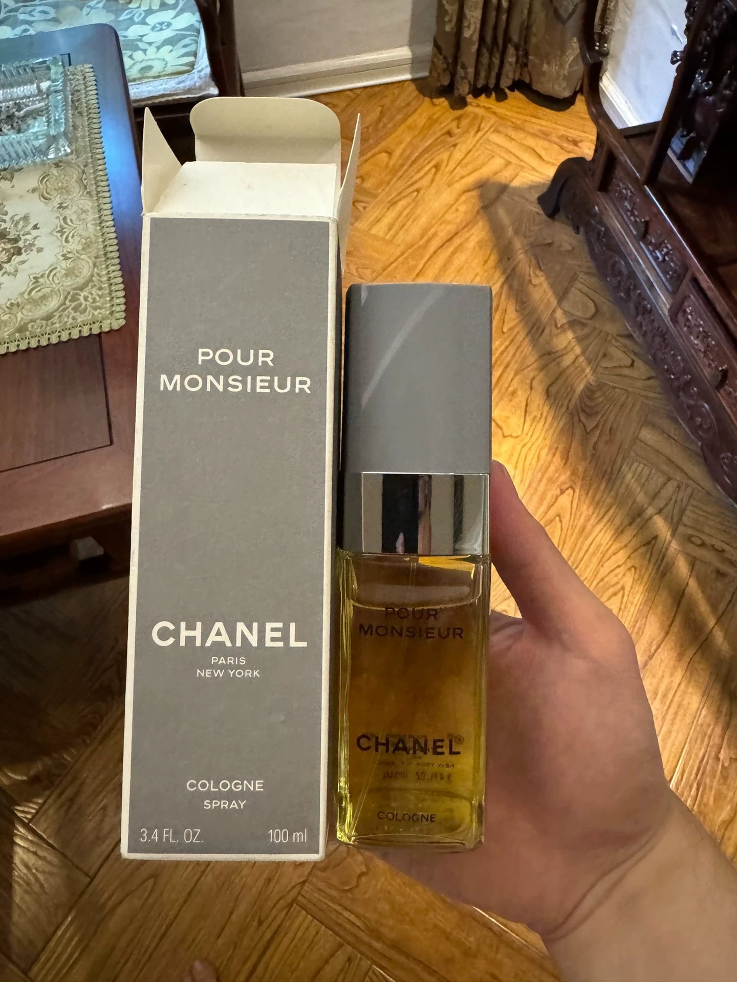 250525-17 Chanel pour monsieur Eau de Cologne EDC 100ml 3.4oz