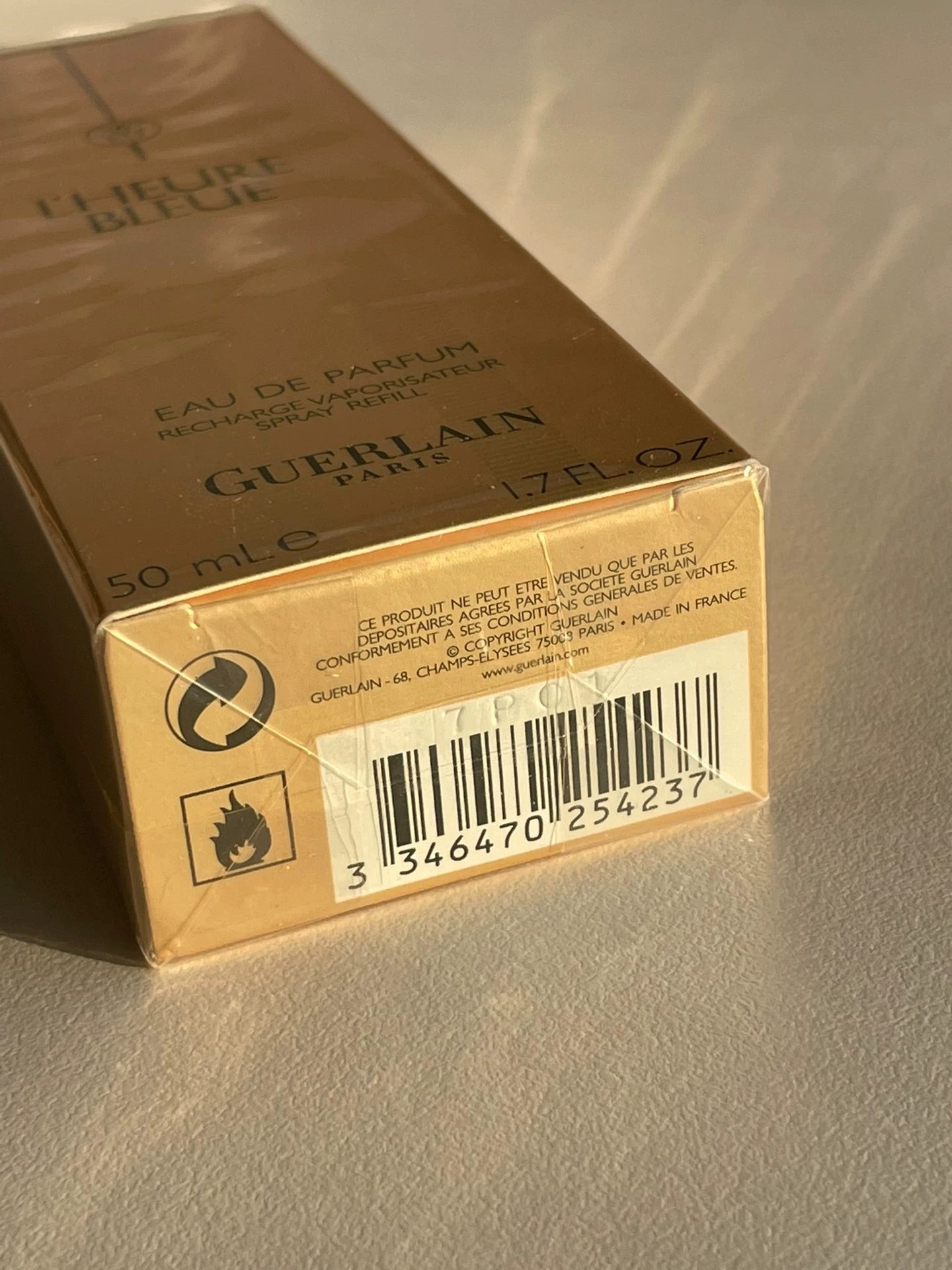 030625-57 Guerlain L'Heure Bleue Parfum Perfume 50ml 1.7oz