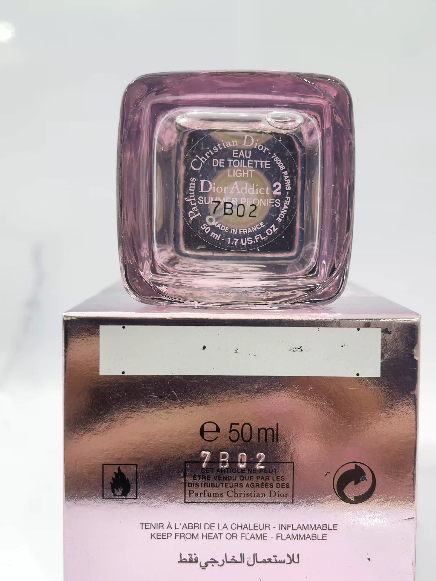 150225-15 Christian Dior Pink Charm Summer Peonies 50ml 1.7 oz Eau de Toilette EDT