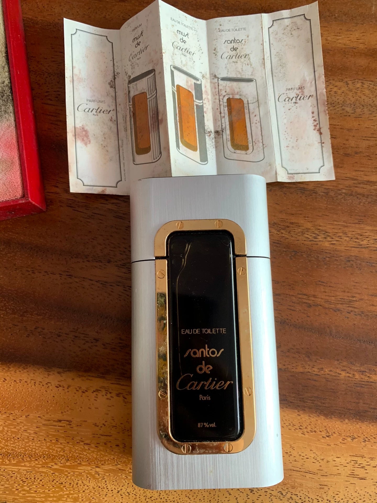 300825-27 Cartier Eau de Toilette EDT 50ml 1.7oz