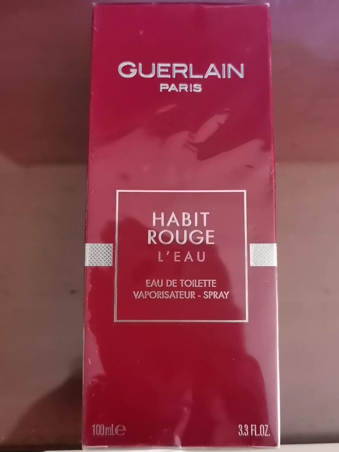 020225-35 Guerlain Habit Rouge 100ml EDP 3.4 oz Eau de Parfum
