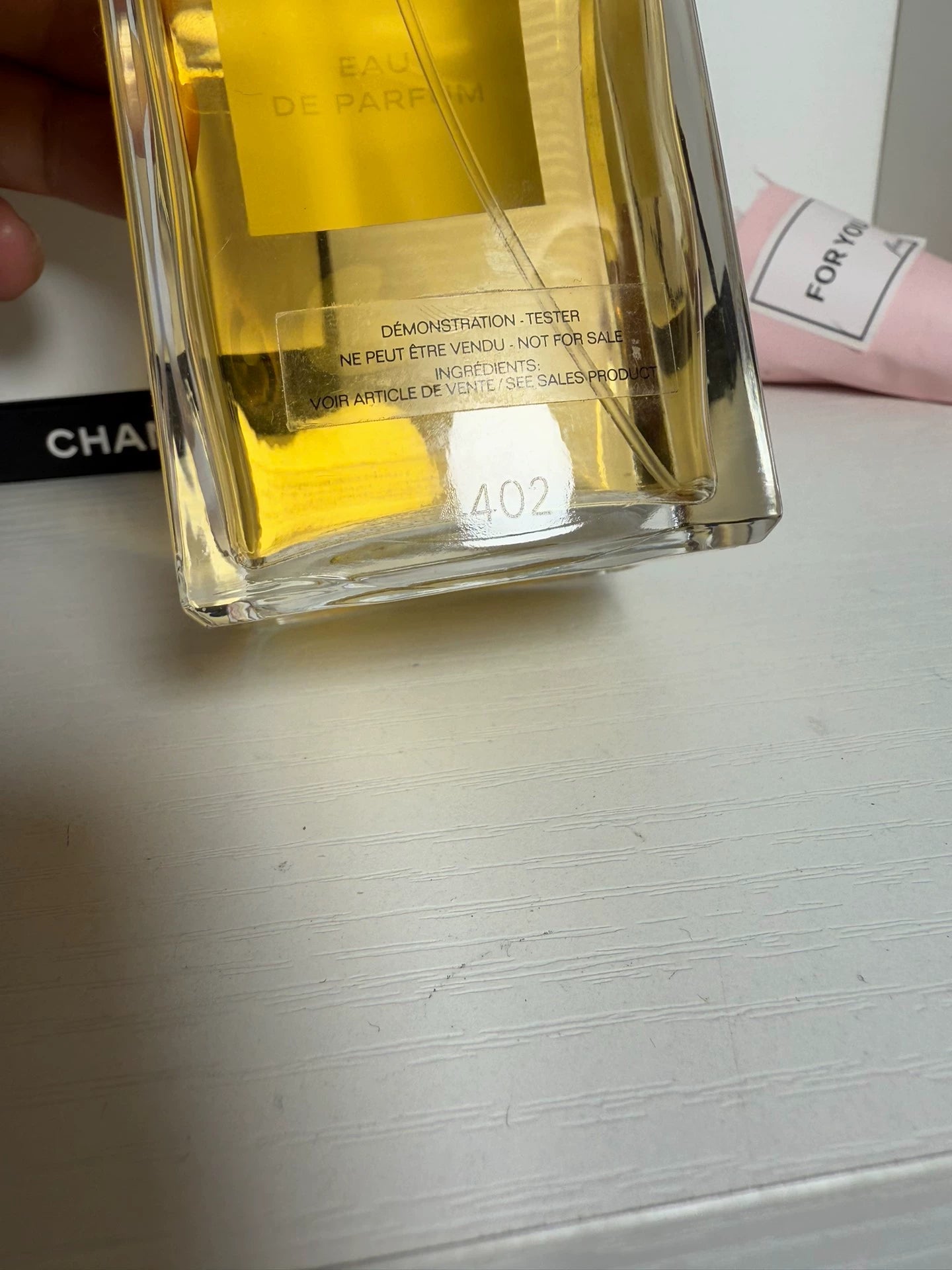 Jun25-bag-10 Chanel Cuir de Russie Eau de Parfum EDP 200ml 6.8oz