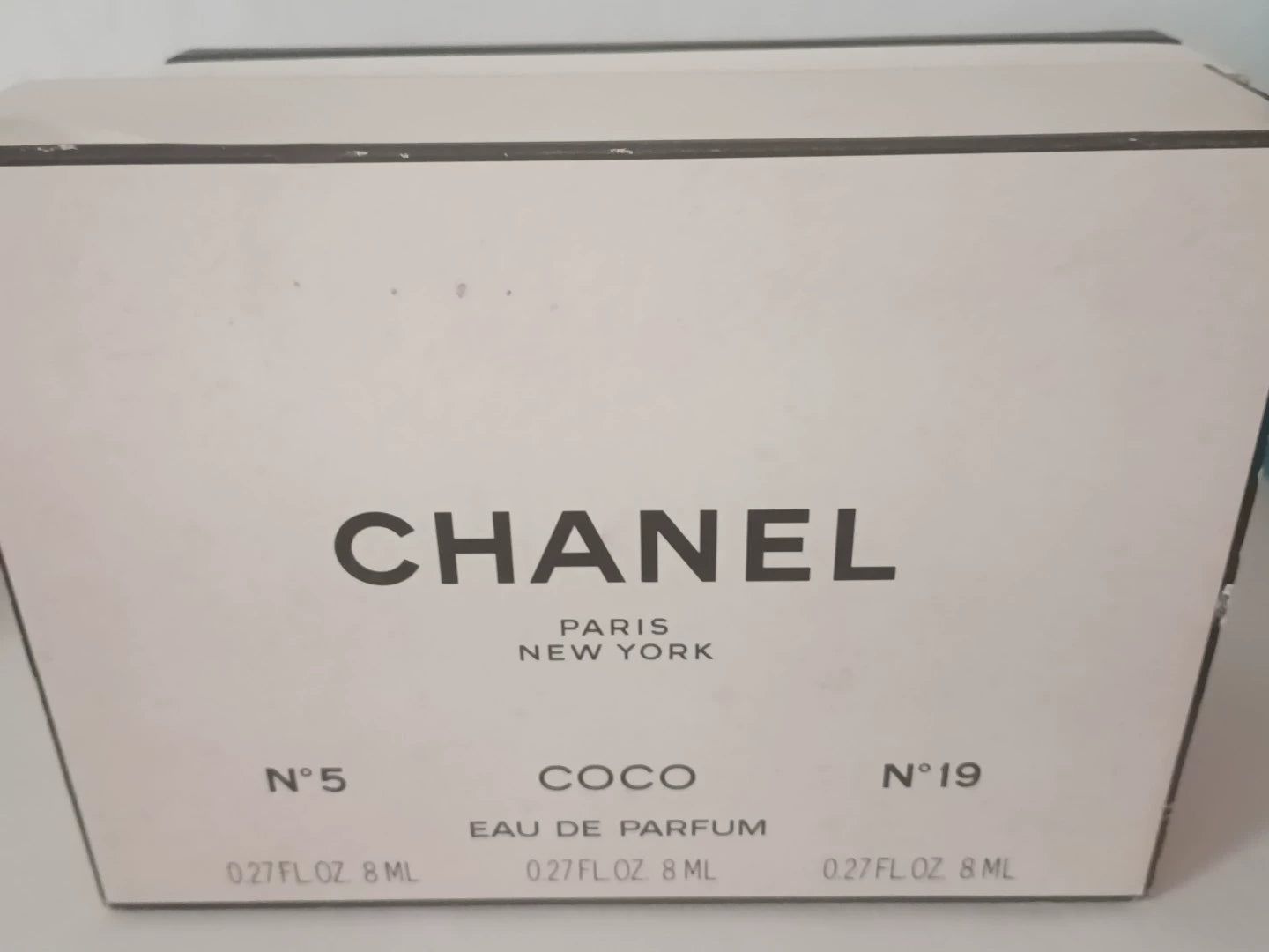 151025-52 Chanel No 5 Eau de Parfum EDP 3 x 8ml 0.3oz