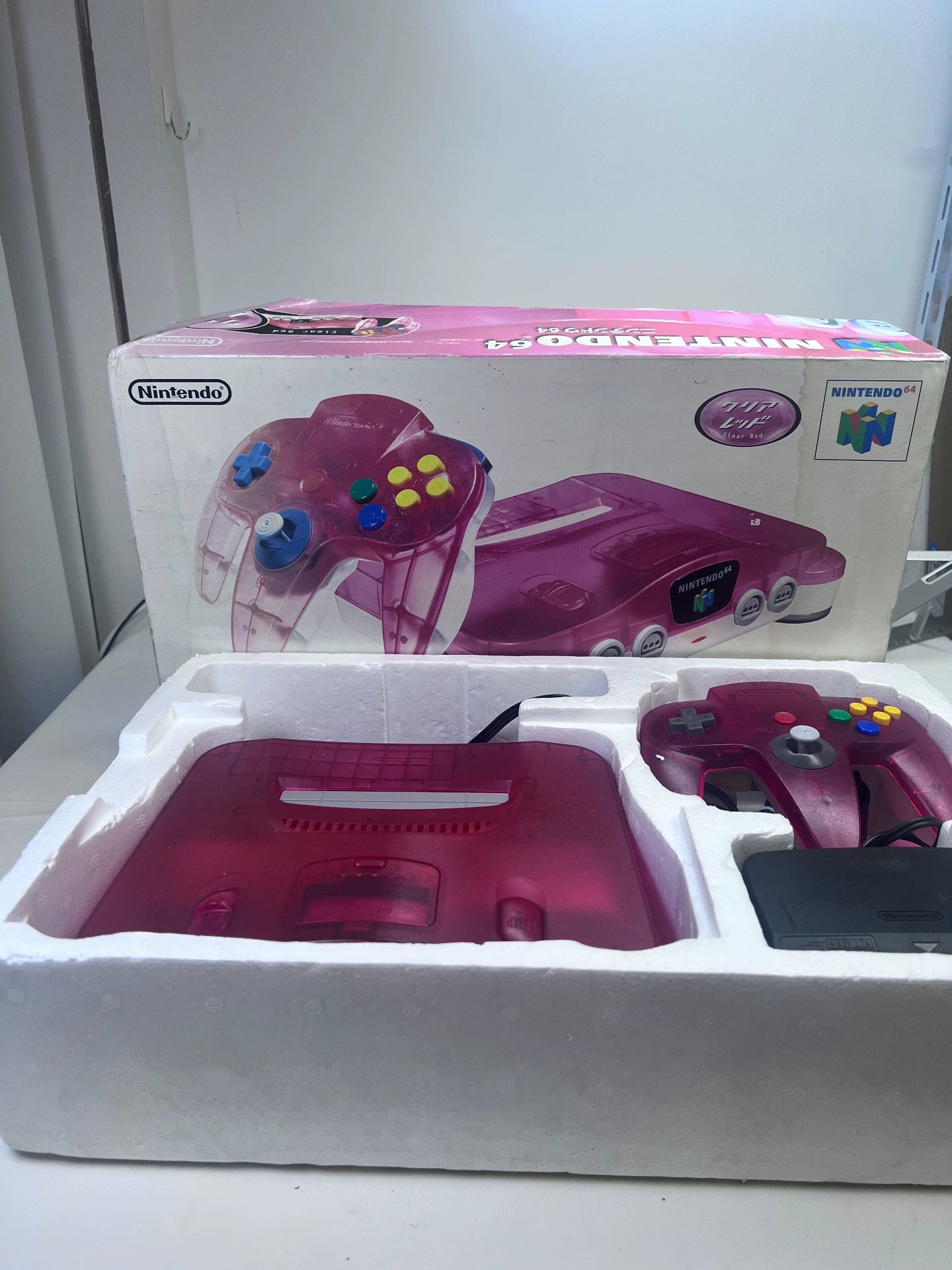 n64-5 Nintendo N64 game console, Japanese version original