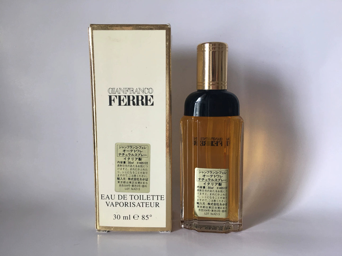310725-88 Ganfranco FERRE Eau de Toilette EDT 30ml 1.0oz
