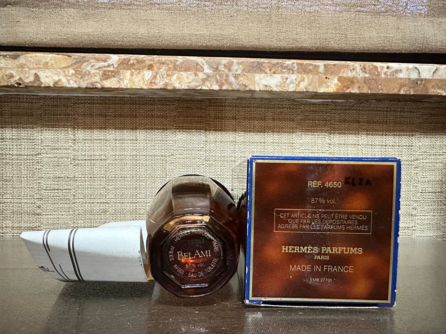 051025-61 Hermes Bel Ami Eau de Toilette EDT 100ml 3.4oz