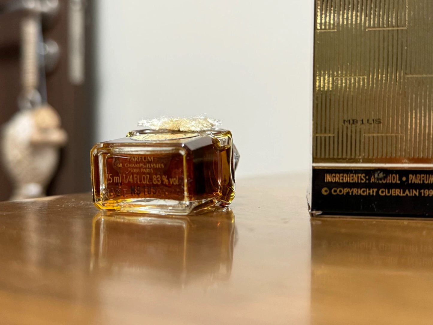 030326-22 Guerlain L'Heure Bleue Perfume 7.5ml 0.25 oz Parfum