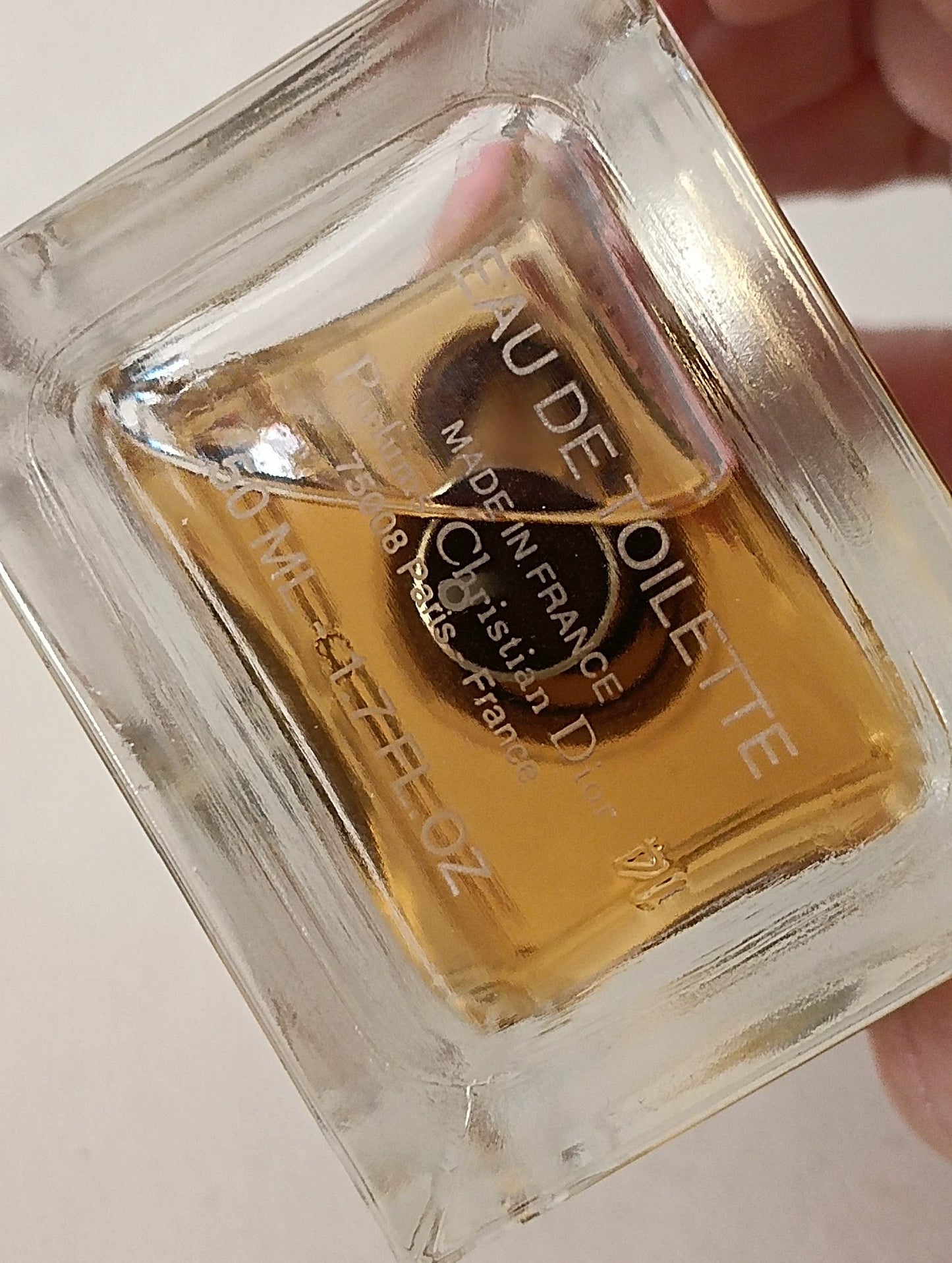 100925-72 Christian Dior Eau de Toilette EDT 50ml 1.7oz