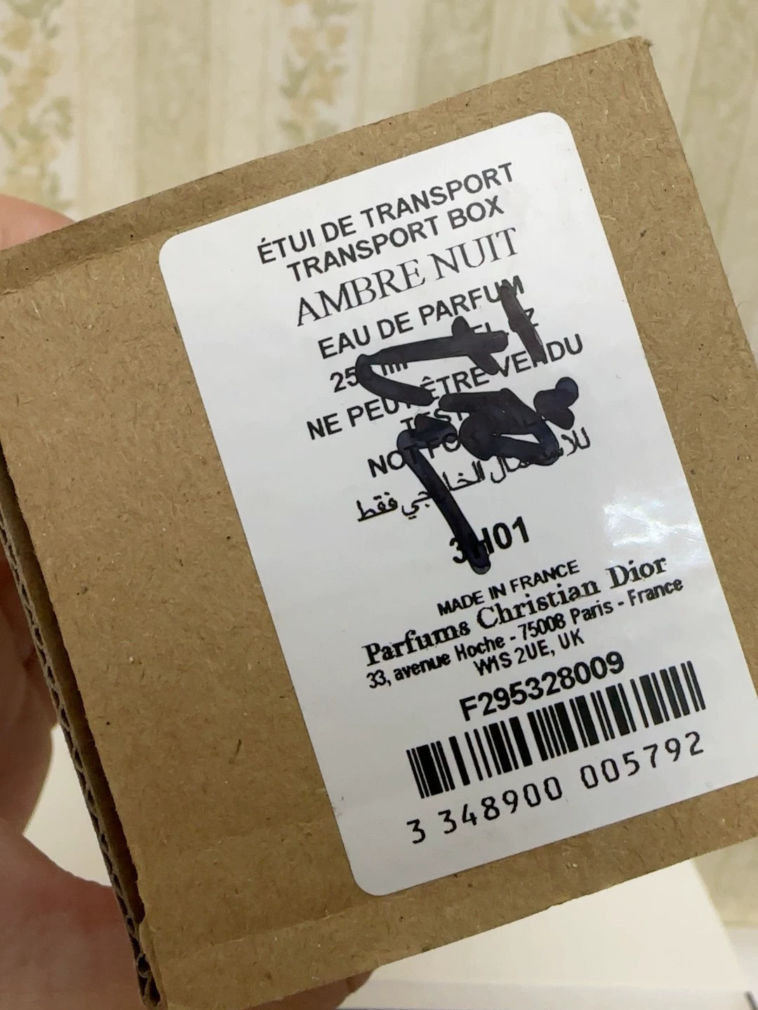 311225-88 Christian Dior Parfum Perfume 250ml 8.5oz Ambre nuit