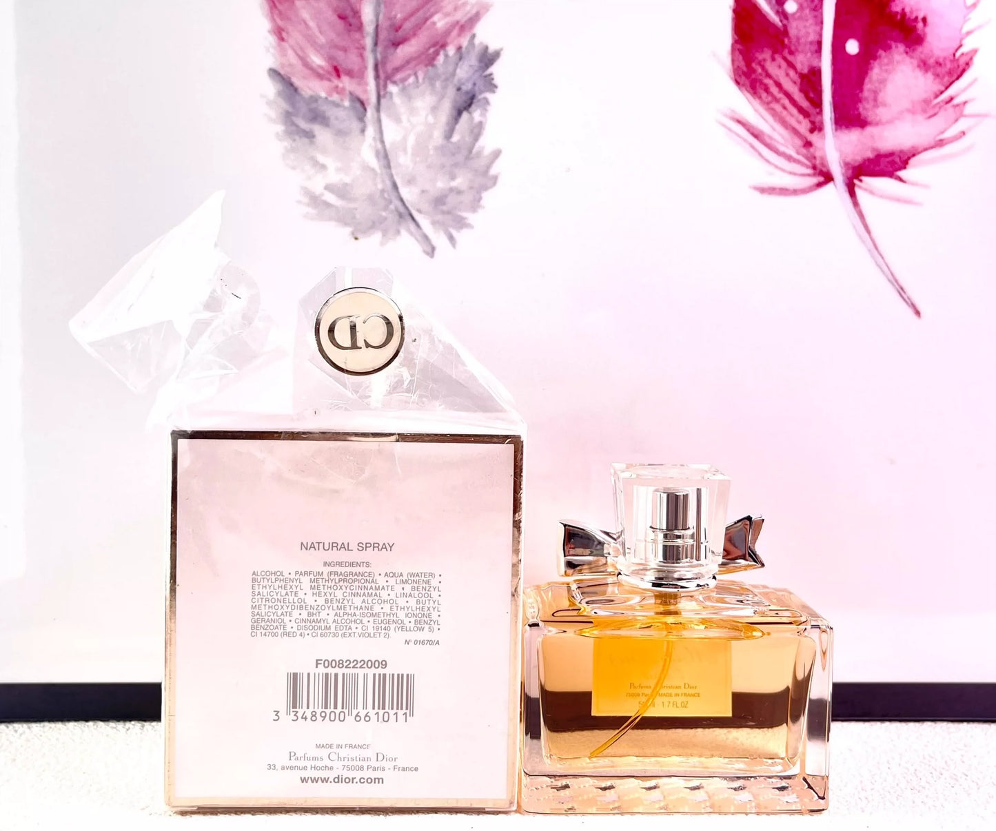 010625-15 Christian Dior Cherie Eau de Parfum EDP 50ml 1.7oz