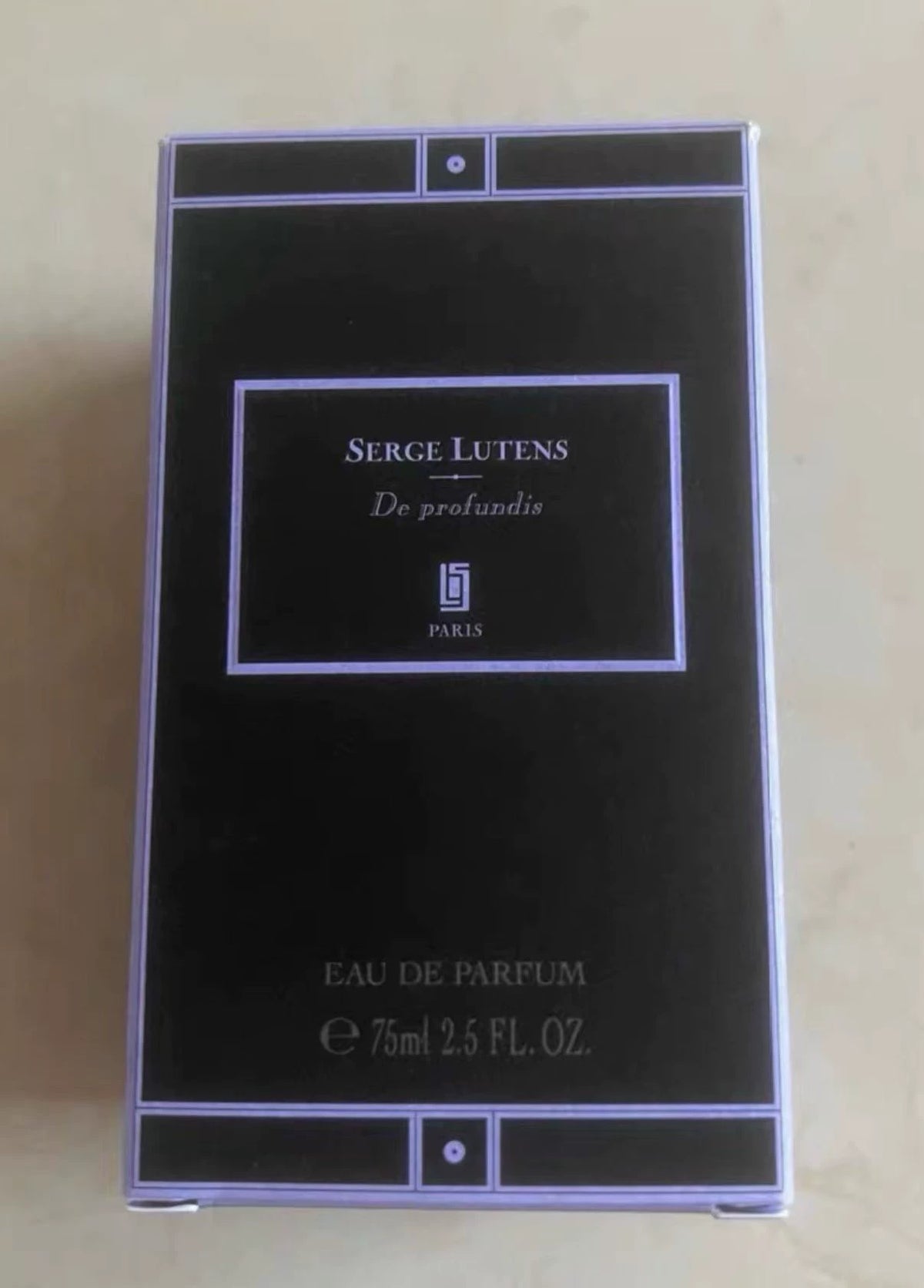 091026-3 Serge Lutens Ludan Abyss Letters Perfume 75ml 2.5 oz