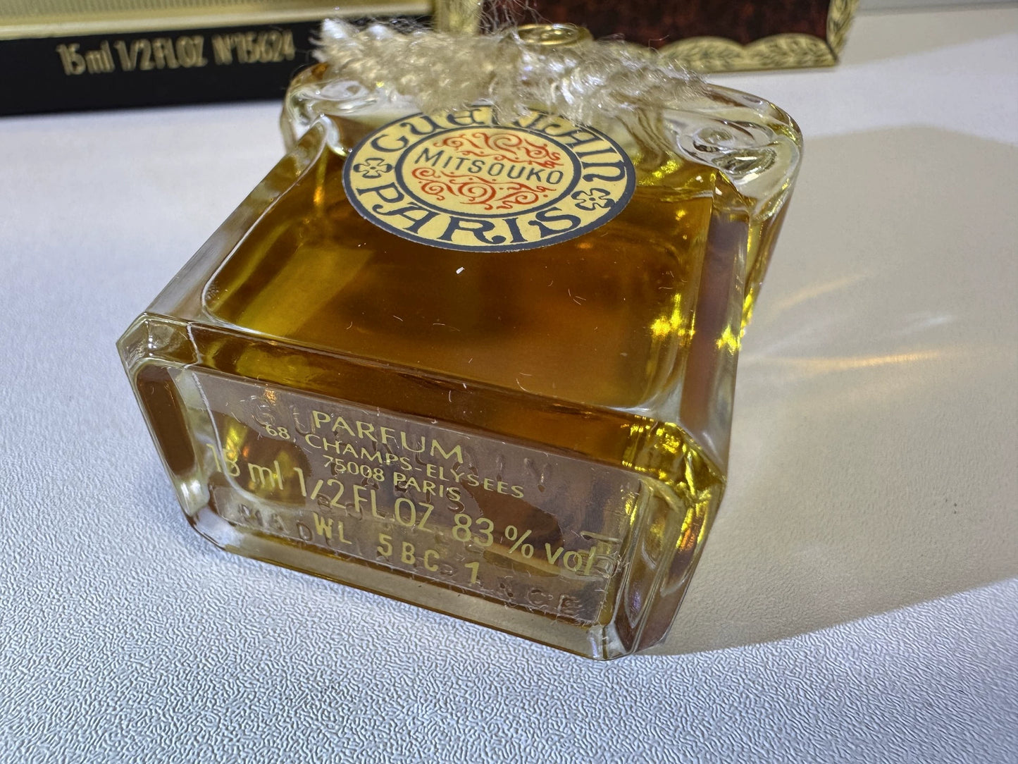 091025-55 Guerlain Mitsouko Parfum Perfume 15ml 1/2 oz