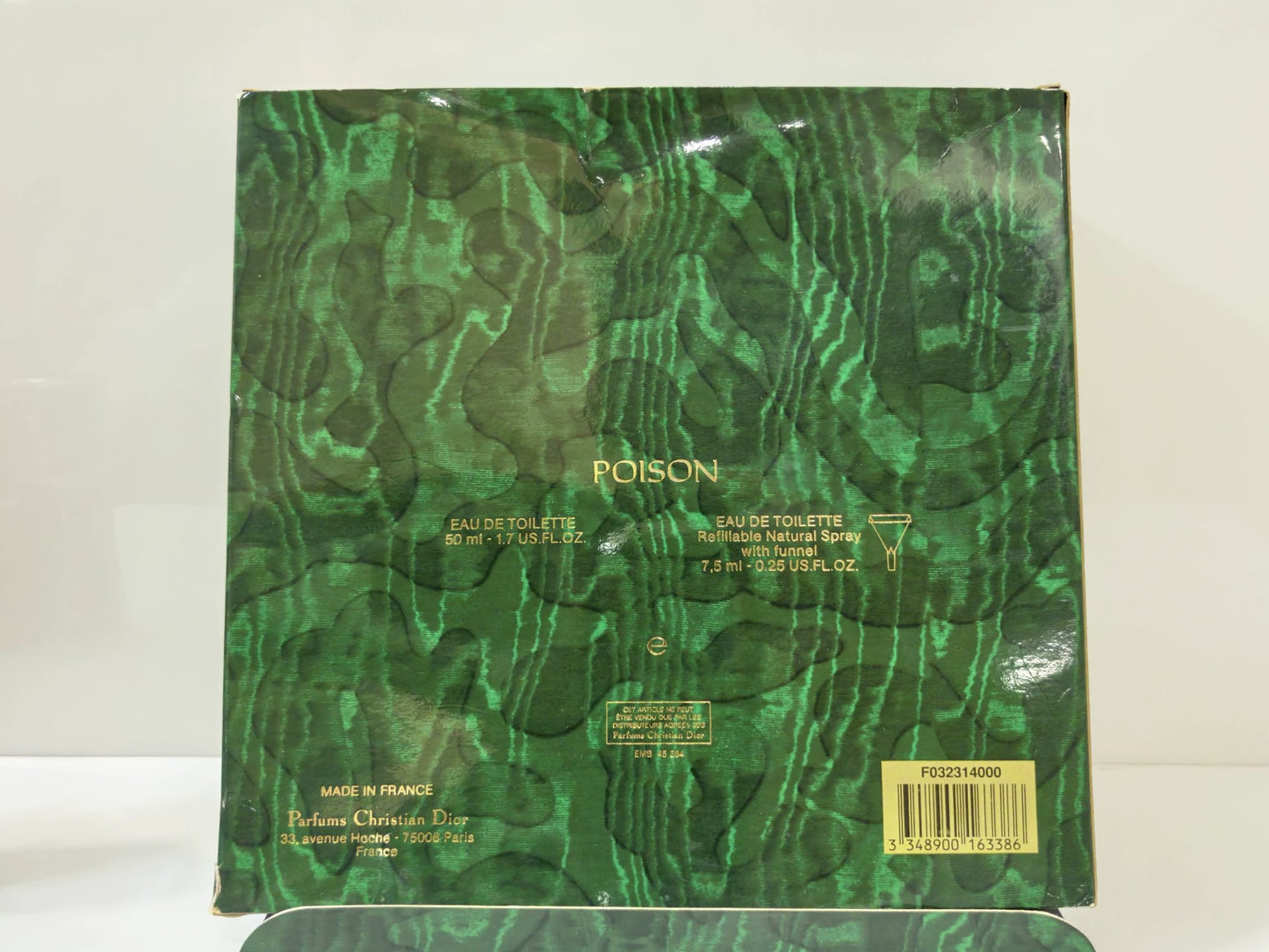 311225-7 Christian Dior Poison Eau de Toilette EDT 29ml 0.9oz