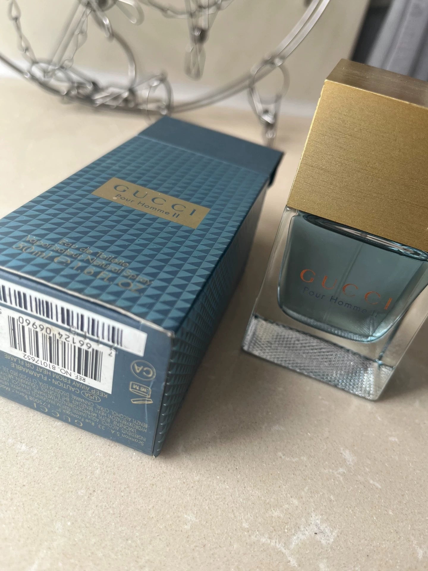 091025-20 Gucci Pour Homme II Eau de Toilette EDT 50ml 1.7oz