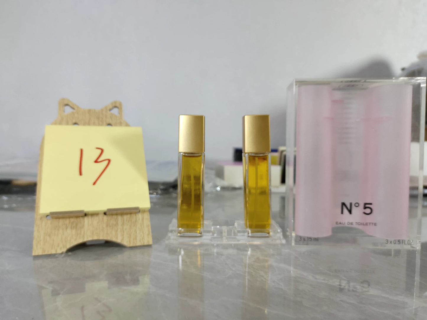 120625-77 Chanel No 5 Eau de Toilette EDT 15ml 0.5oz x 2