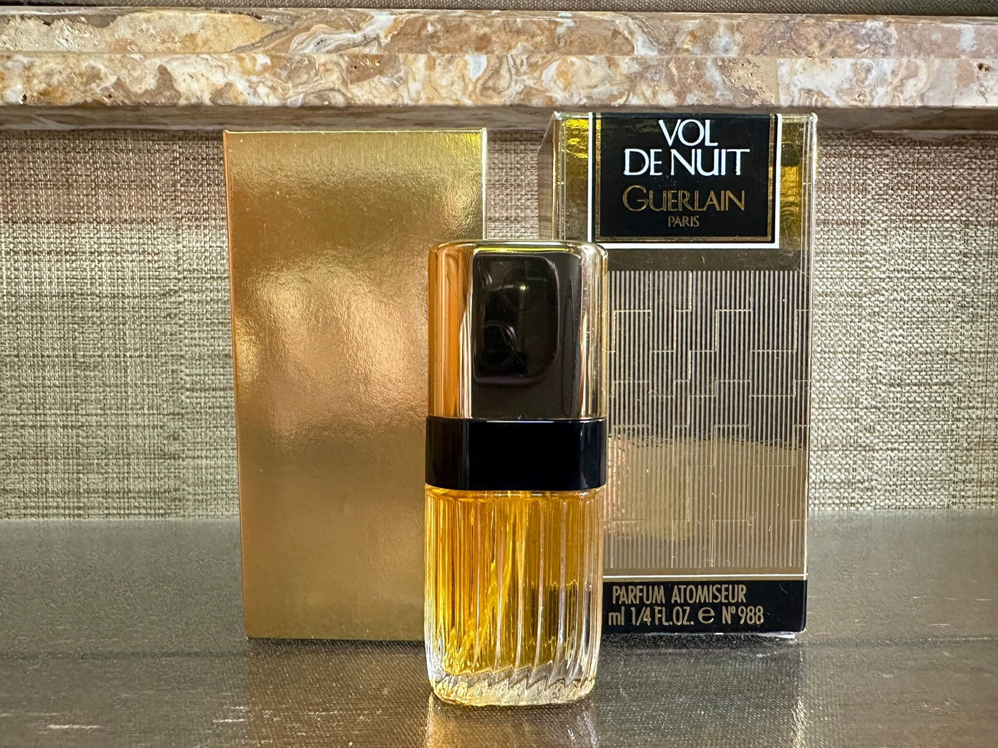 210325-40 Guerlain vol de Nuit 8ml 1/3 oz Parfum perfume