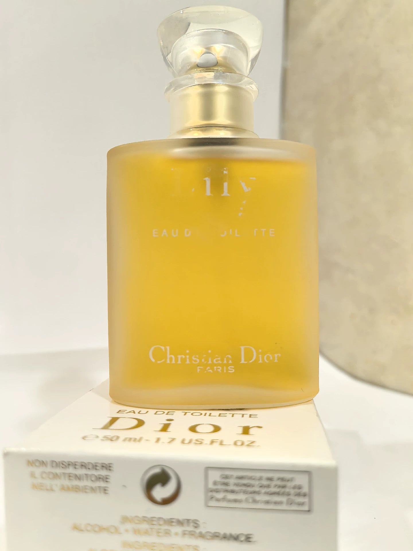 010625-50 Christian Dior Eau de Toilette EDT 50ml 1.7oz