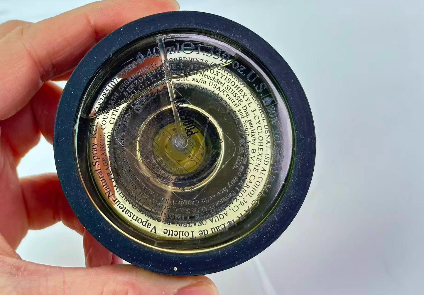 120126-60 Bvlgari 40ml 1.4oz Black EDT