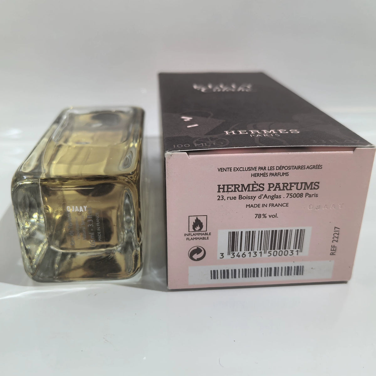020926-439 Hermes Kelly Caleche EDT 100ml 3.4 oz