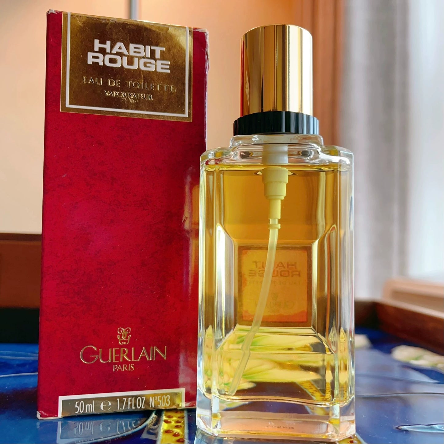 090525-3 Guerlain Eau de Toilette EDT 50ml 1.7oz
