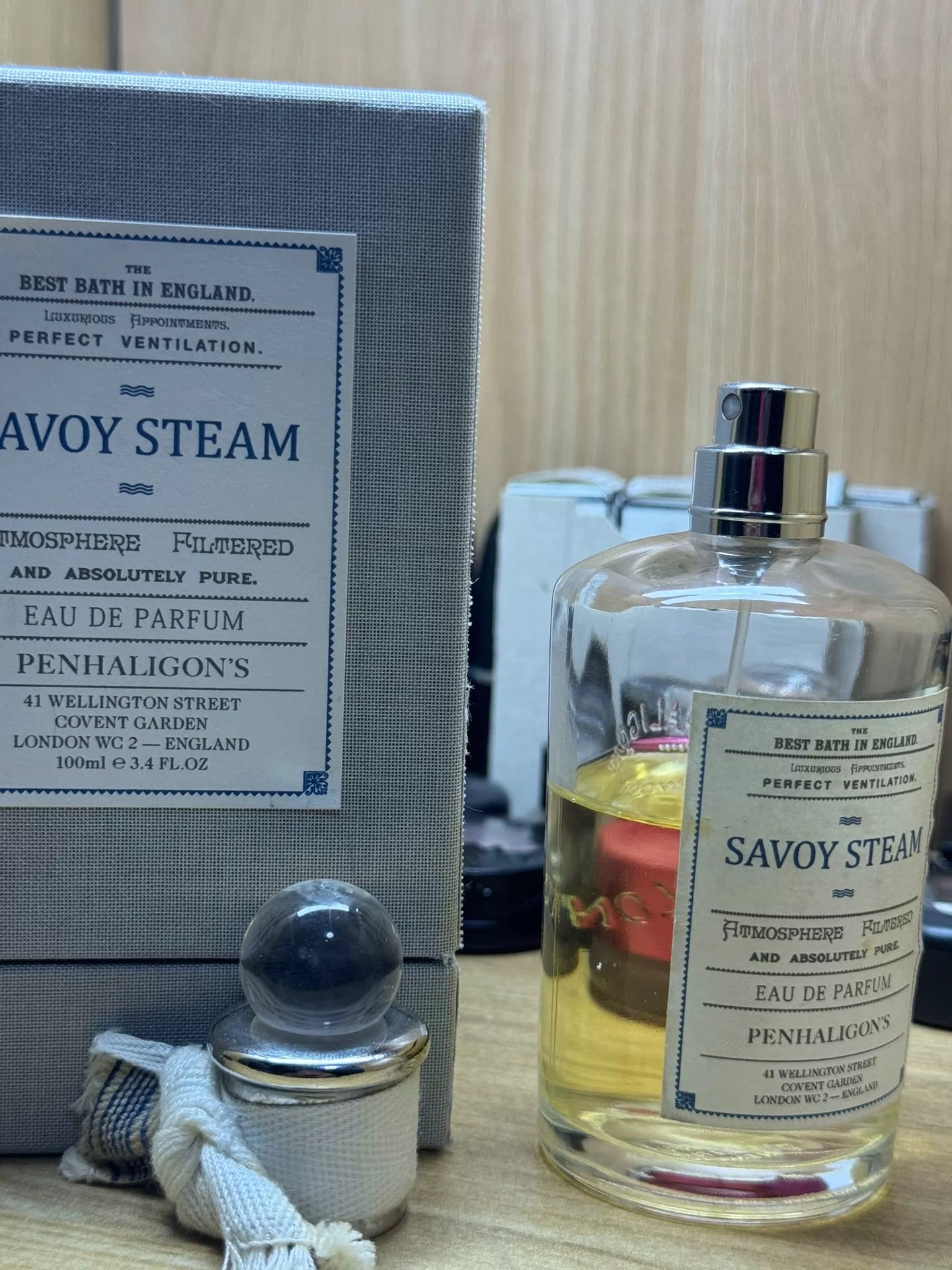 050726-108 Penhaligon Savoy Steam 100ml 3.4 oz