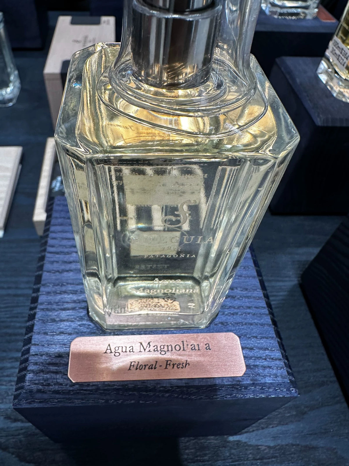 161026A-43 Fueguia 1833 Book wooden box Perfume