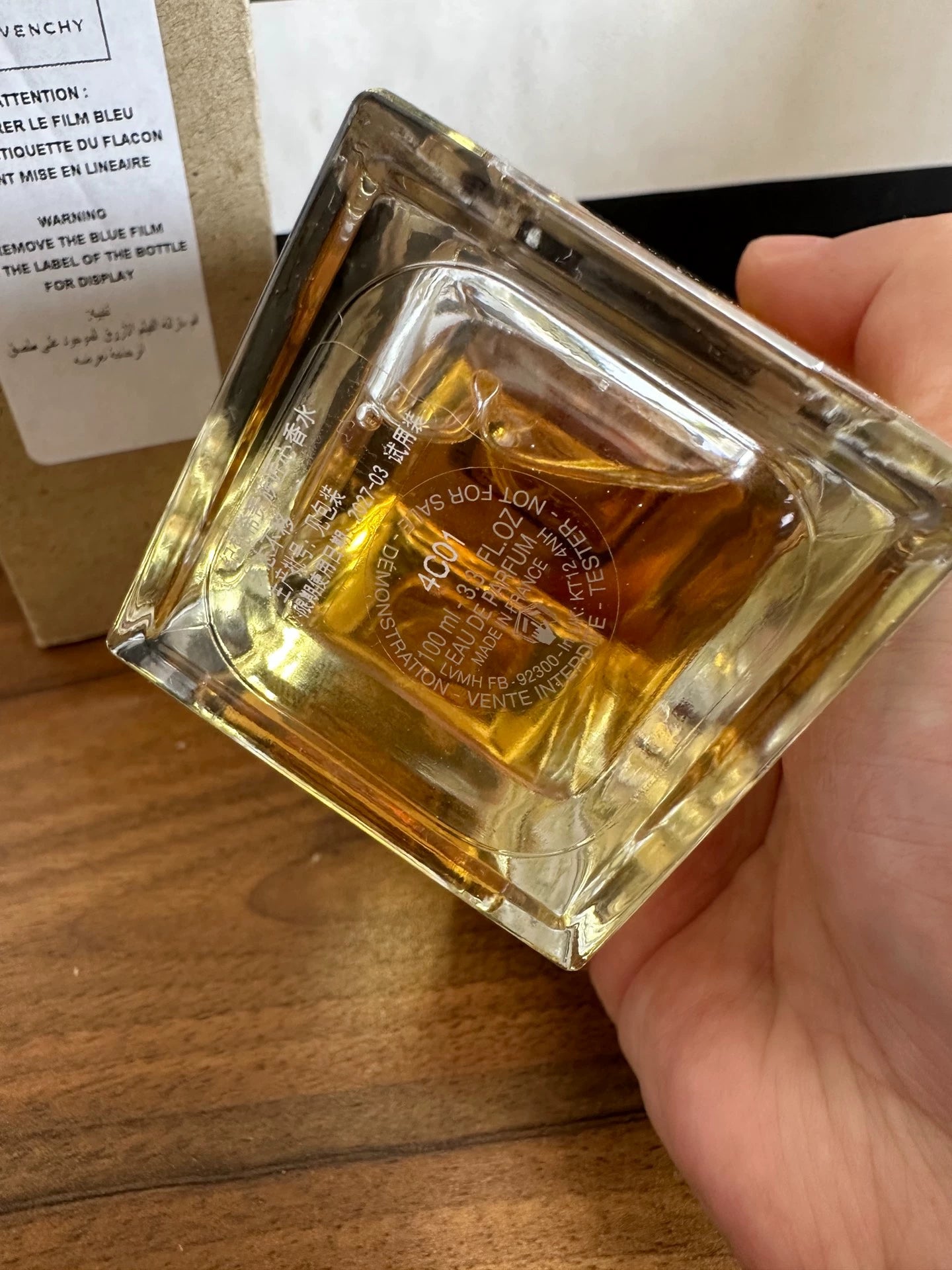 251025-73 Givenchy Temeraire Eau de Parfum EDP 100ml 3.4oz