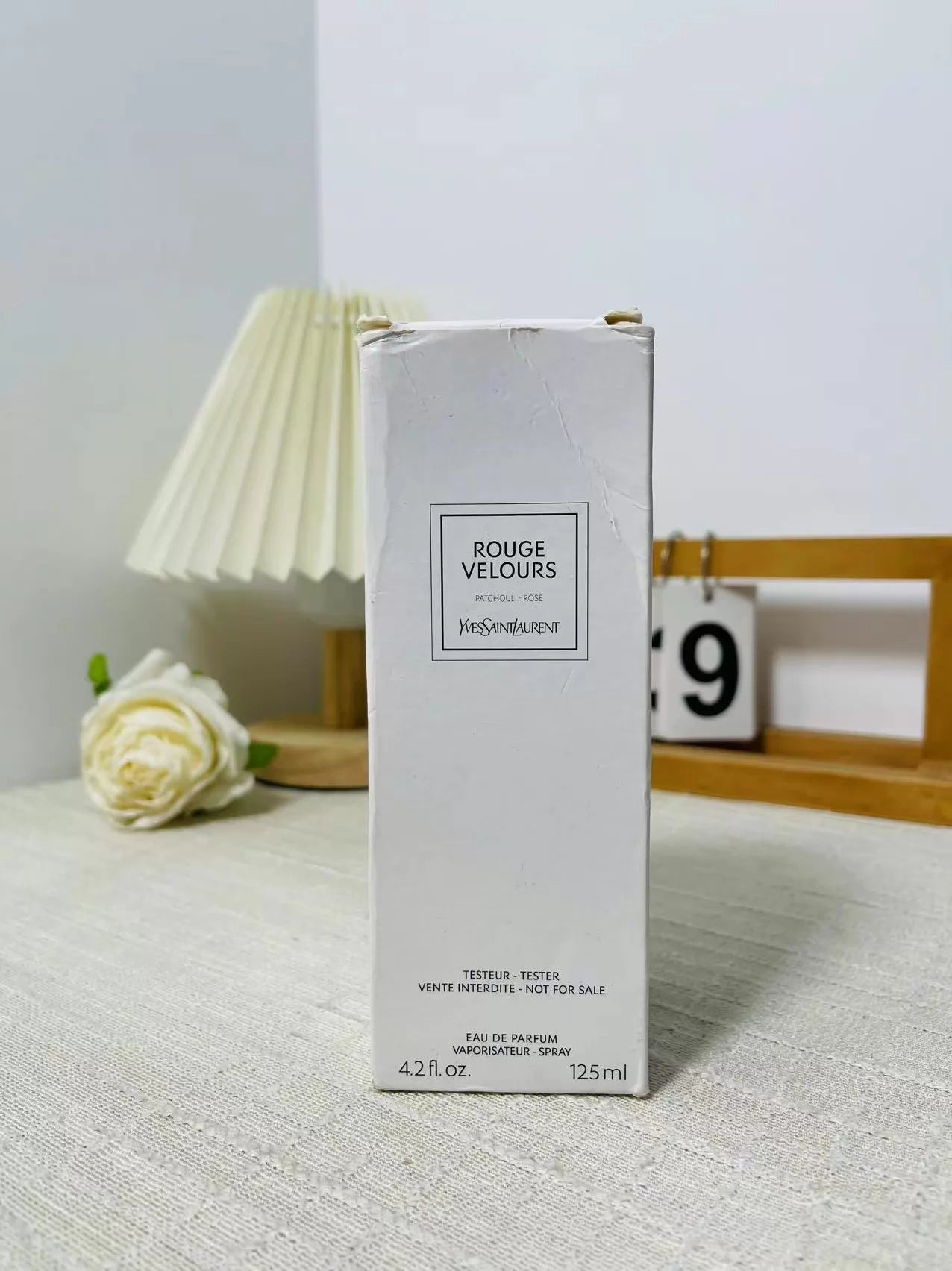 020326-4 Yves Saint Laurent red velvet Perfume 125ml