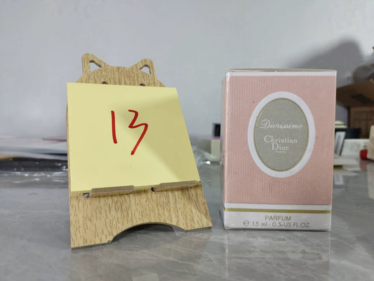 130725-28 Christian Dior Diorissimo Parfum Perfume 15ml 0.5oz