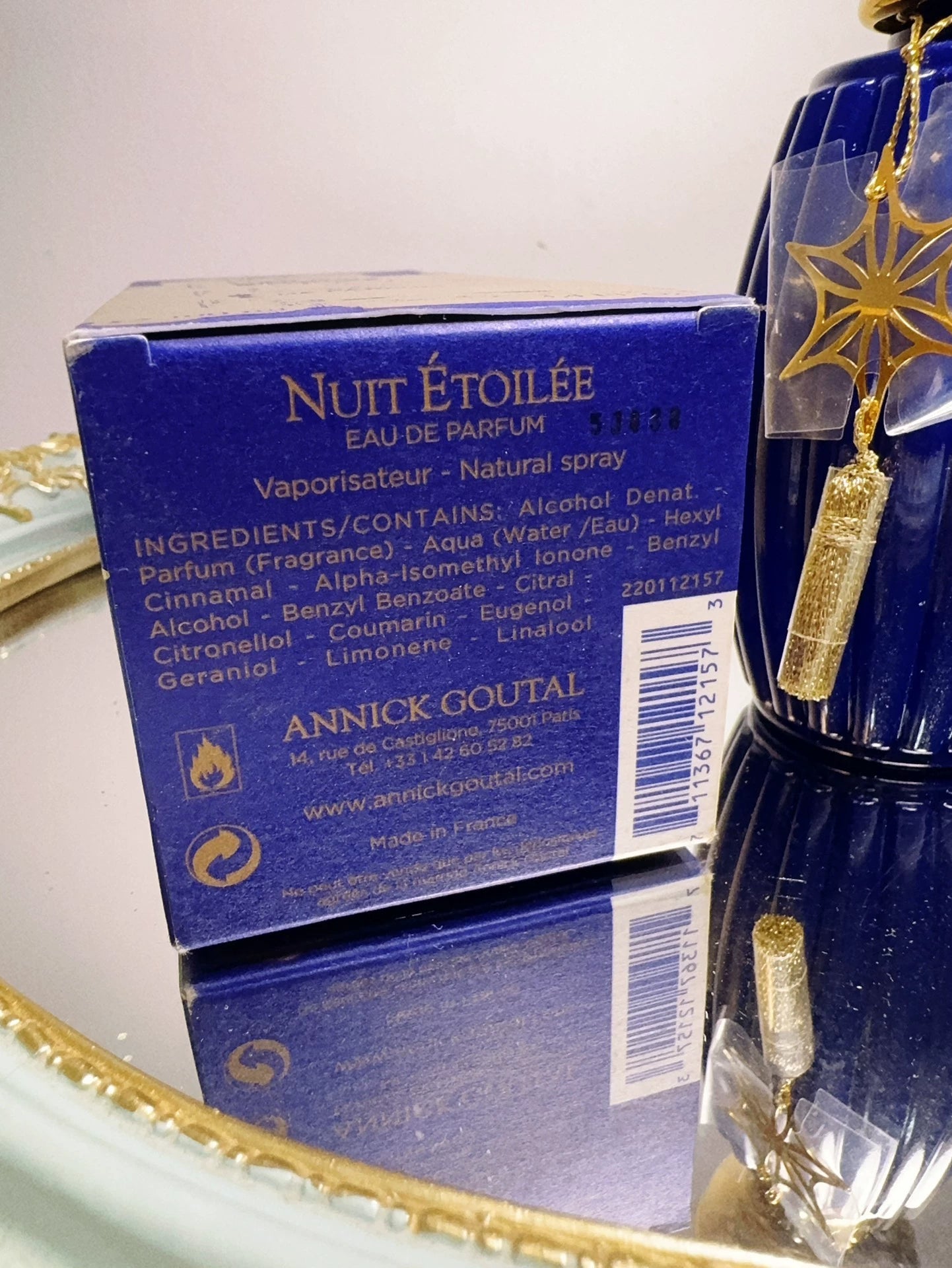 241025-1 Nuit ETOILEE 100ml 3.4oz Eau de Parfum EDP
