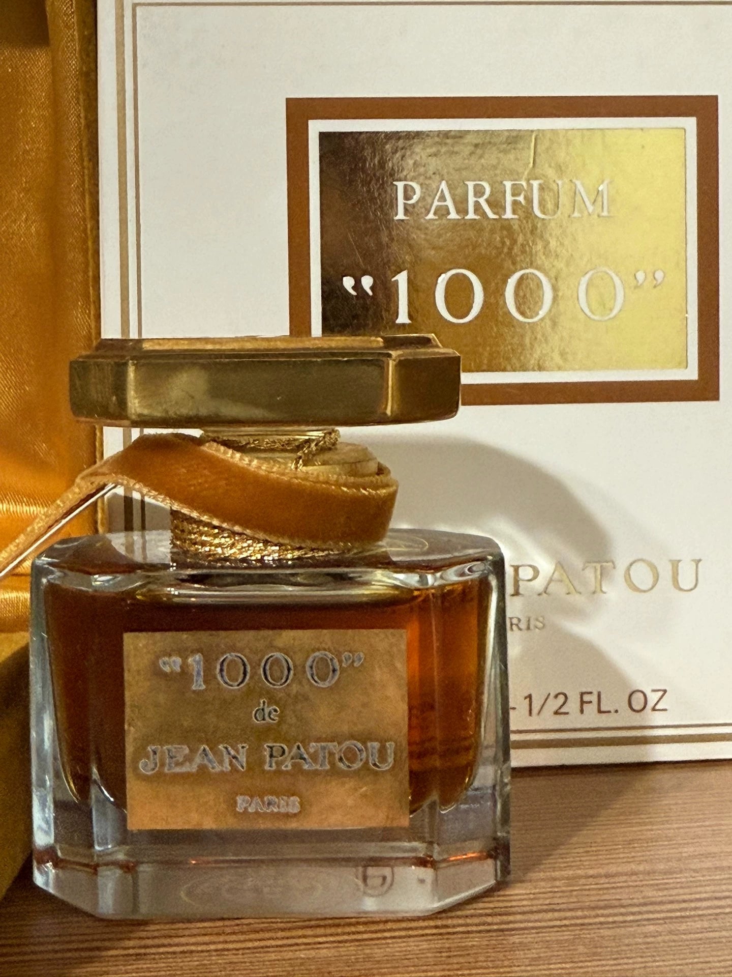 030625-65 Jean Patou 1000 Parfum Perfume 15ml 1/2 oz