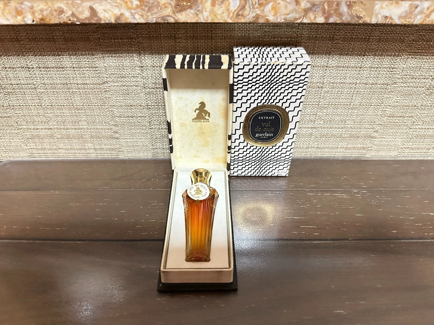 150225-57 Guerlain Vol de nuit 7ml 1/4 oz Bottle Parfum Perfume